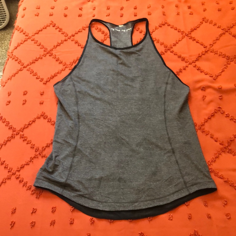 Grey Lululemon tank top